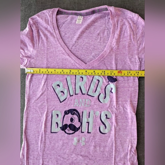 Under Armour Women's T Shirt XS Baltimore Birds and Bohs Orioles Ravens - Picture 2 of 3
